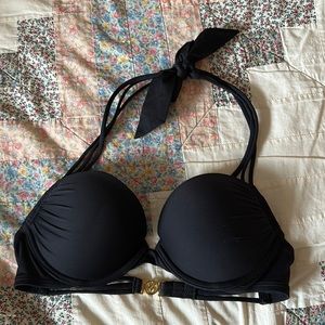 Victoria’s Secret bombshell push-up black bikini 32a